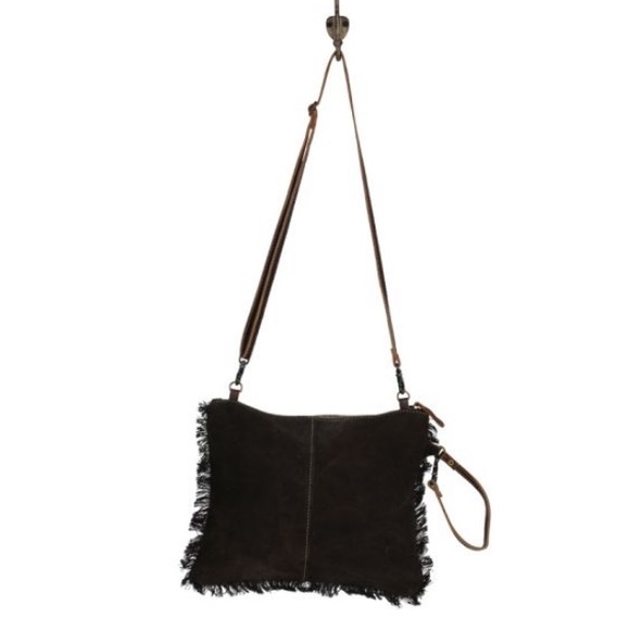 Last NWT Bohemian Small Crossbody bag wFringe - Picture 6 of 7